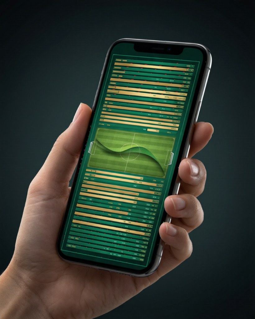 赛事 App 手机界面